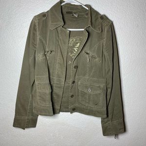 Vintage O’Neill army green utility jacket SIze Med